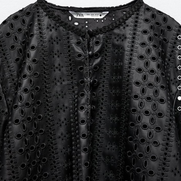 Brand New Zara OpenWork Embroidered Top 4369/278 - Picture 8 of 10